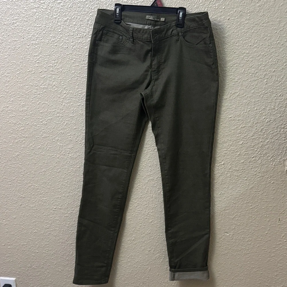 Prana Forest Green Denim Pants
